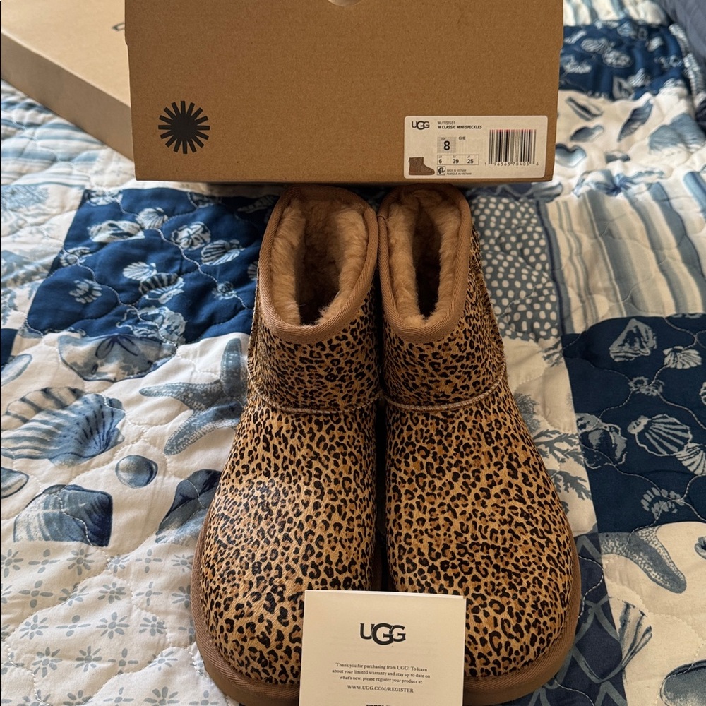 UGG Leopard Print Boots